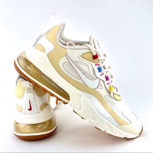 NEW Nike Air Max 270 React Pale Ivory LA Edition - Picture 5 of 16